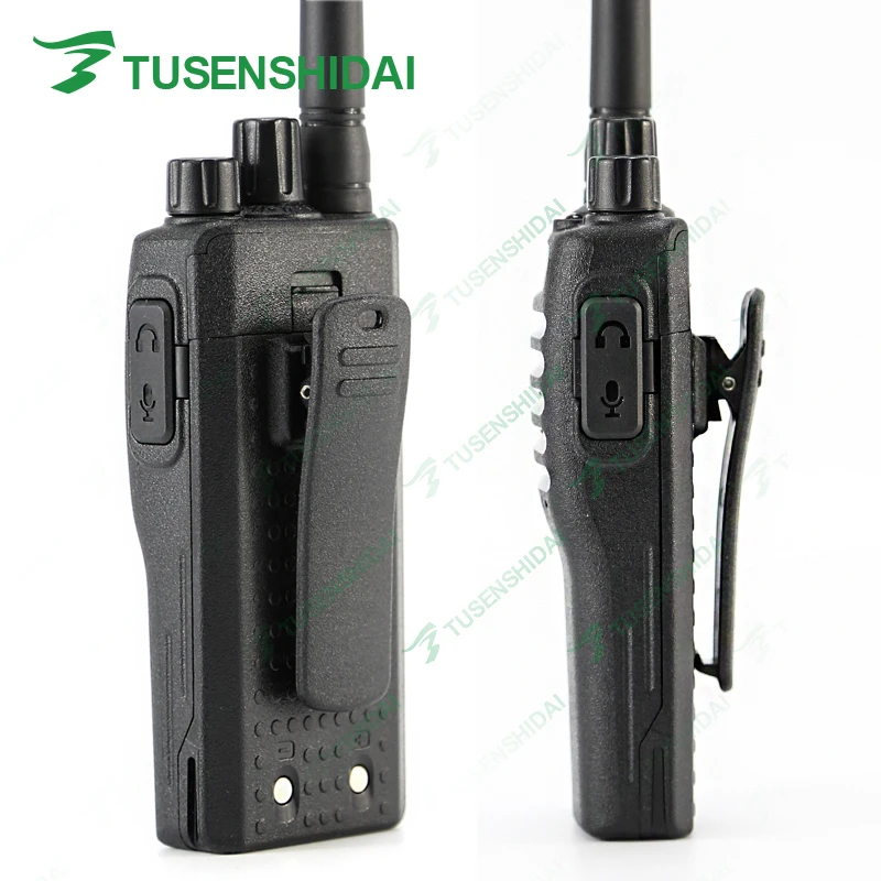 New Arrival Cheap UHF 400-470Mhz Black Portable FM Transceiver with Flashlight | Мобильные телефоны и аксессуары
