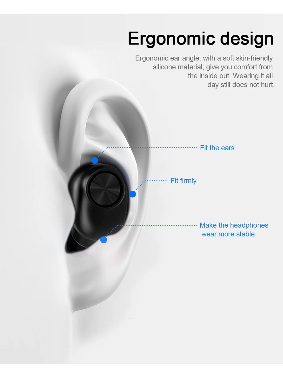 LXT E6 TWS V5.0 Bluetooth наушники беспроводные наушники стерео Bluetooth гарнитура наушники спортивные наушники для телефона глубокий бас