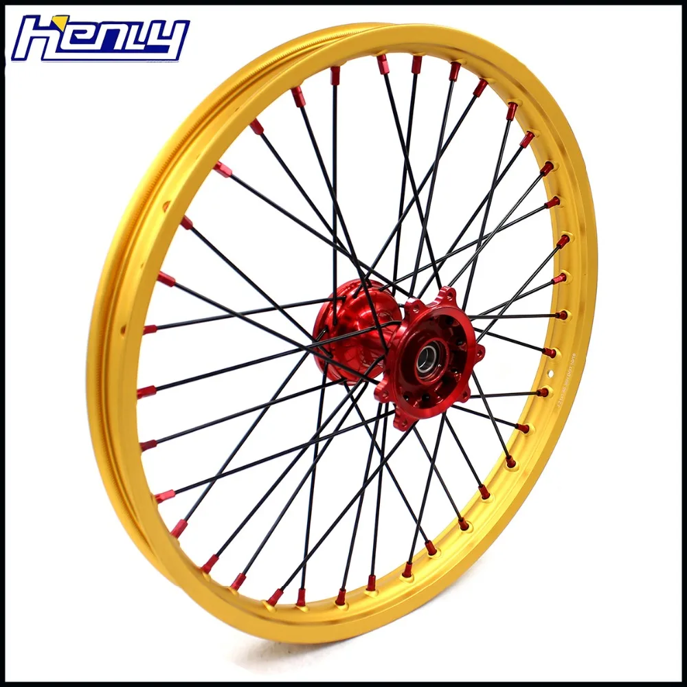 1,6*2" /2,15*19" мотоциклетные литые спицевые колеса, диски, Набор для HONDA CR 125R CR250R 2002-2013