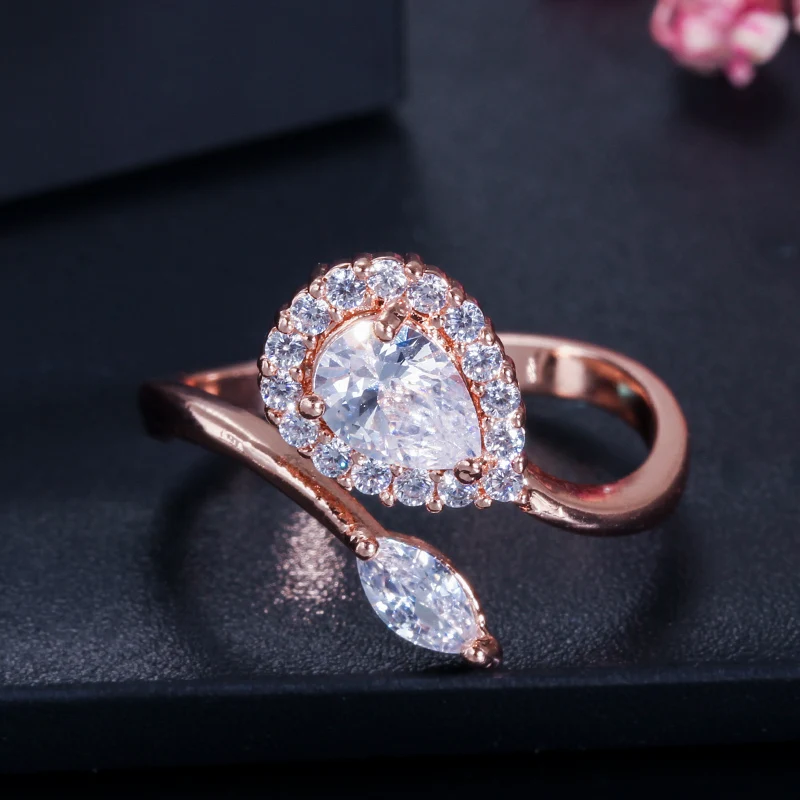 CWWZircons Stack Skinny Micro Pave CZ Модные женские обручальные свадебные вечерние кольца с кубическим цирконием наборы ювелирных изделий подарок R127