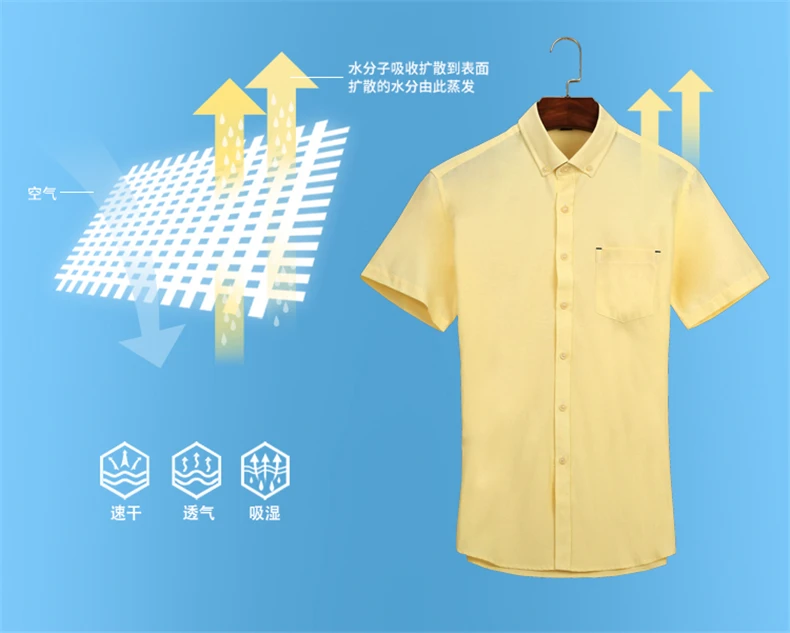 Summer Men Shirts Short Sleeve Heren Blouse Mens Shirts Regular Fit White Black Purple Blue Formal Shirts For Men Social Button