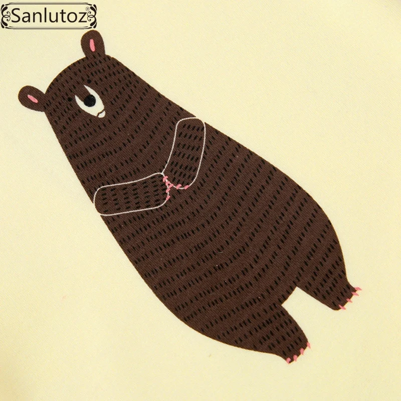 Комбинезон детский зимний с длинным рукавом и медведем | Мать ребенок