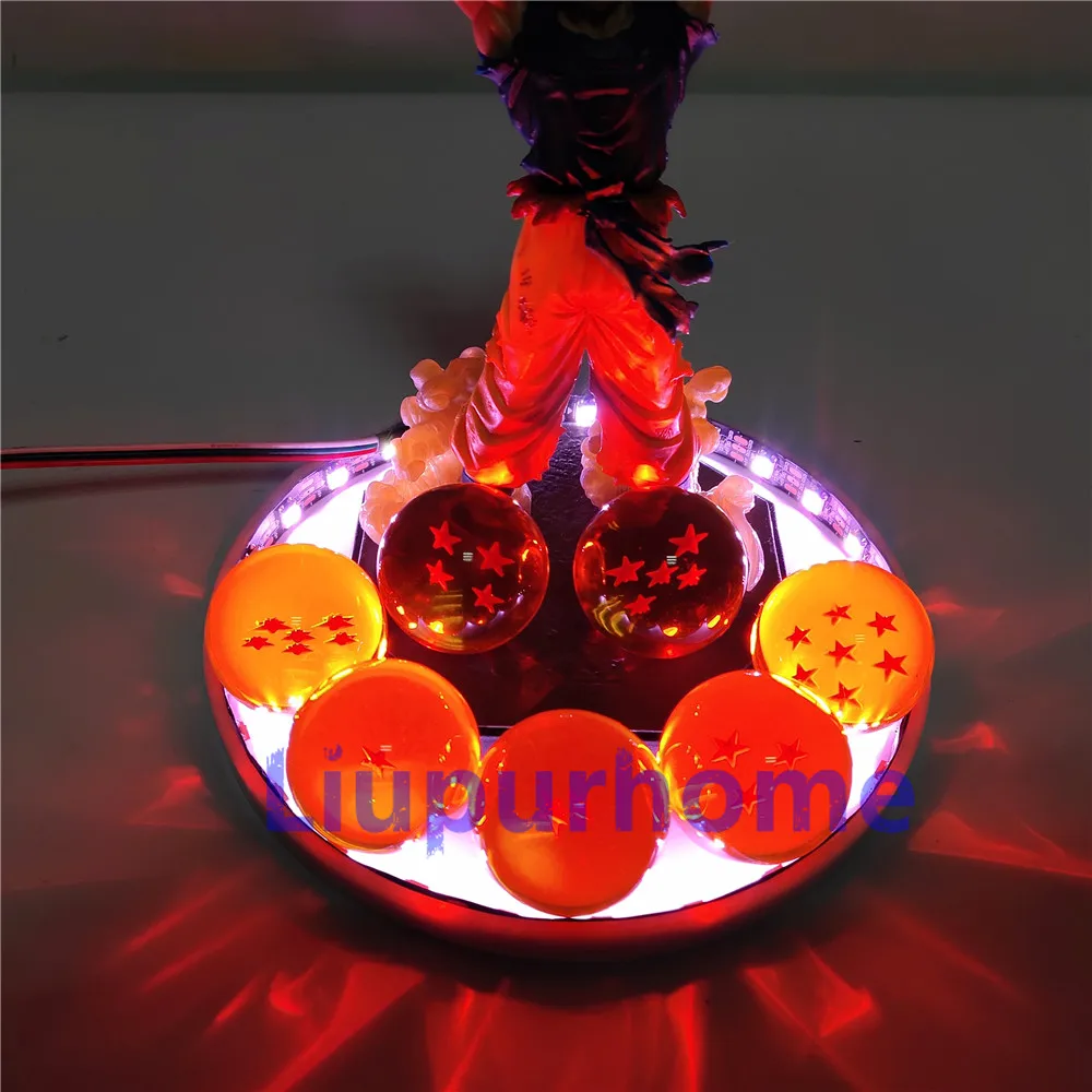 Прохладный Сон Гоку Genki DIY светодиодный Ночной светильник хрустальный шар бомба