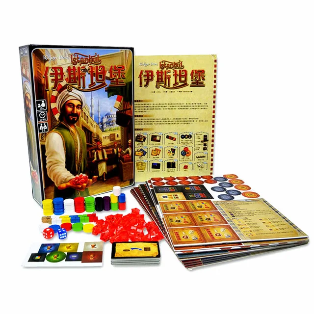 Высокое качество Стамбул настольная игра 2-5 игроков Семья/Вечеринка лучший