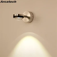 led wall light indoor aluminum crystal wall lights modern 3w led wall sconce home decoration wall lamps nr 103