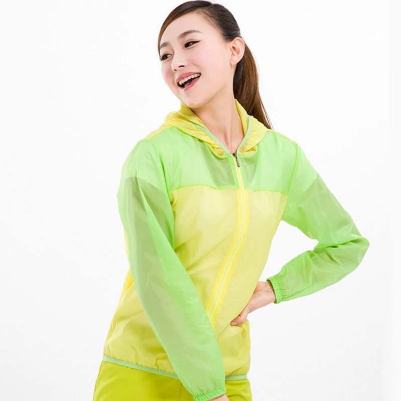 Женская ветровка с защитой от УФ излучения и солнца|skins clothing|jacket women windbreakerskin jacket |