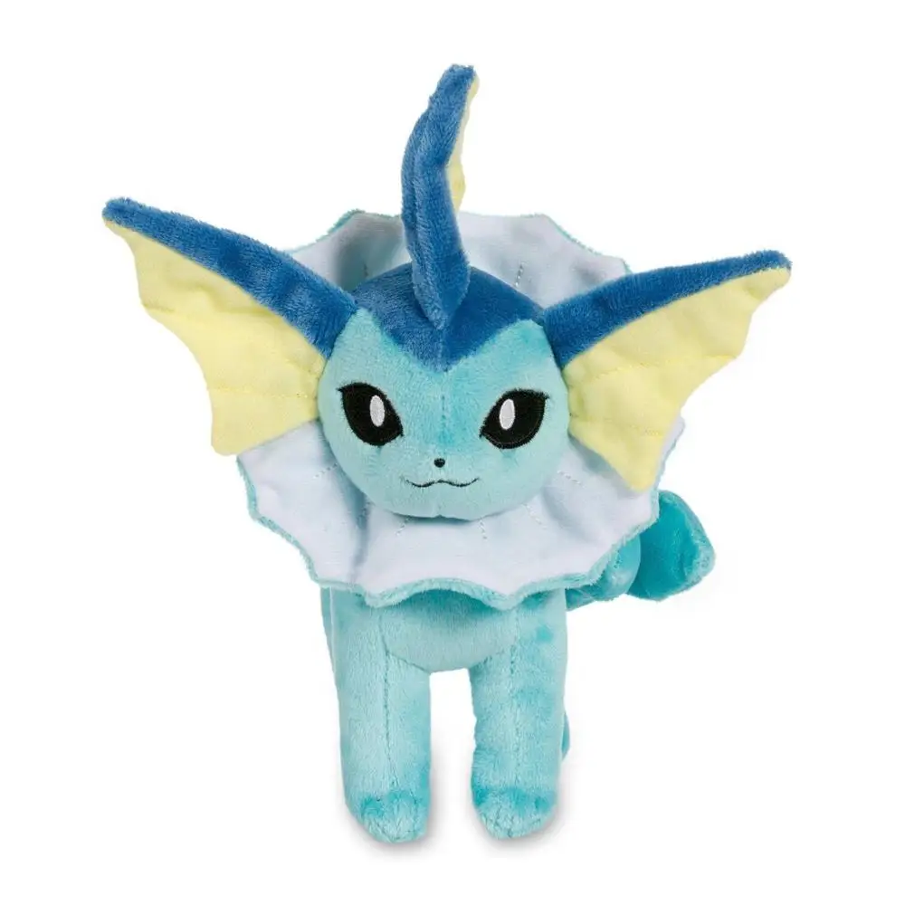 Серебристый 18 стилей " Плюшевые игрушки стоят/сидя Sylveon Umbreon Eevee Espeon Vaporeon Flareon Leafeon чучело плюшевые куклы игрушки - Цвет: Серебристый