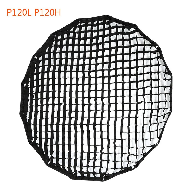 Grid for P120 Восьмиугольный/прямоугольник сеткой в форме сот для 40*40 50*50 60*60 80*80 50*70 60*90 80 95 120 см P90L P90H P120L P120H зонт для студийной съемки - Цвет: Grid for P120