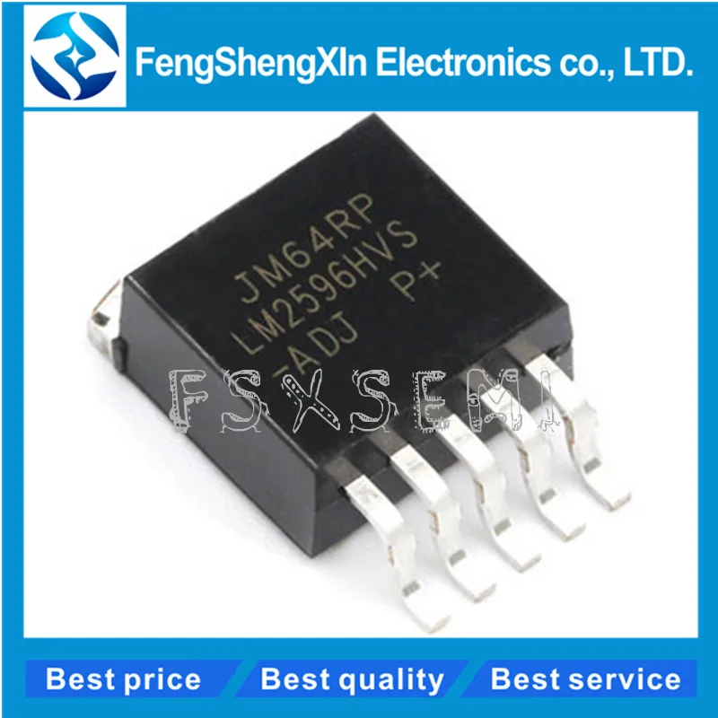 

10pcs/lot LM2596HVS-ADJ LM2596HVS TO-263-5 Adjustable high voltage power IC