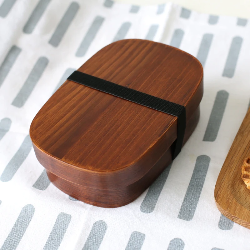 lunch box High quality handcrafted creativity food container Ash wood bento | Дом и сад