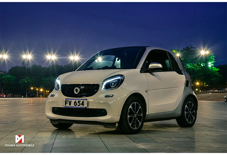 Автомобильный Стайлинг для BENZ smart head светильник s angel eyes 2015-2018 LED light bar Q5 bi xenon lens Bulb