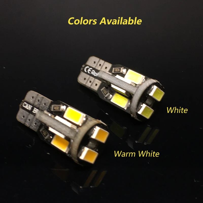 2x T10 светодиодный свет автомобиля Canbus 194 W5W авто лампы White для chevrolet captiva cruze spark