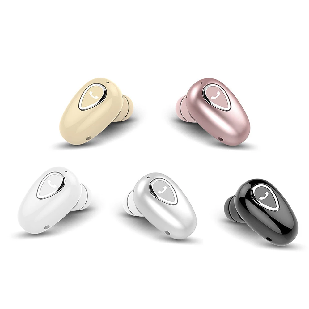 Мини универсальные беспроводные Bluetooth невидимые наушники-вкладыши с 3D