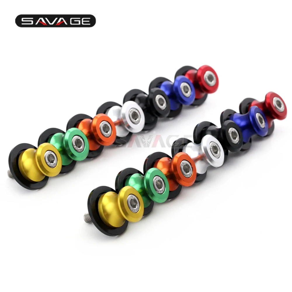 Swingarm Катушки слайдер для SUZUKI GSXR 125/150/600/750/1000 DL 650/1000 V Strom GSX R GSXR150 GSXR125 мотоцикл стенд
