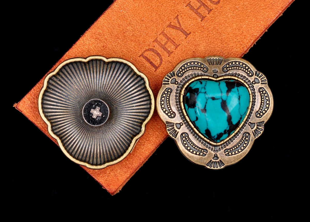 Латунные резьбовые кошельки для ремня 30 мм|Ювелирная фурнитура и компоненты| |