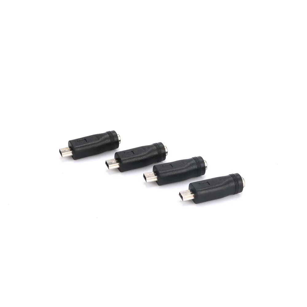4 шт. 5 в постоянного тока 5*2 1 мм разъем для MINI USB контактов T зарядного устройства