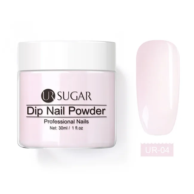 UR-04 Ur Sugar 30 мл окунания порошки для ногтей голографический Блестящий Порошок для ногтей Система окунания порошка украшение натуральный сухой без лампы - Цвет: UR-04