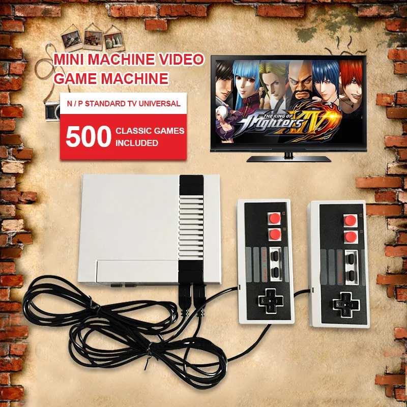 Новая Ретро Классическая Мини ТВ игровая консольная видеоигра консоль 620