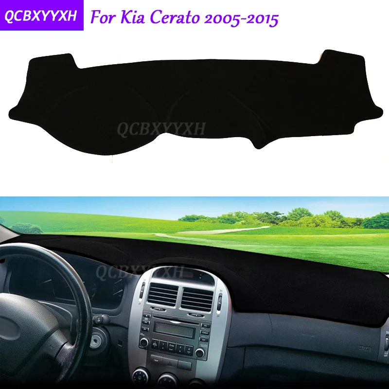 Для KIA Cerato 2005- коврик на приборную панель защитный интерьер Photophobism накладка тент подушка для автомобиля Стайлинг авто аксессуары