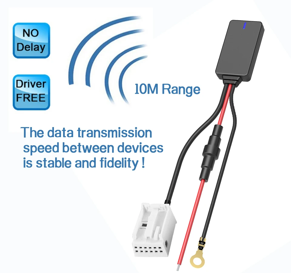 Chelink 12pin Автомобильный Bluetooth Aux кабель-адаптер для RCD210 RCD310 RCD510 RNS310 RNS315 RNS510 RNS810