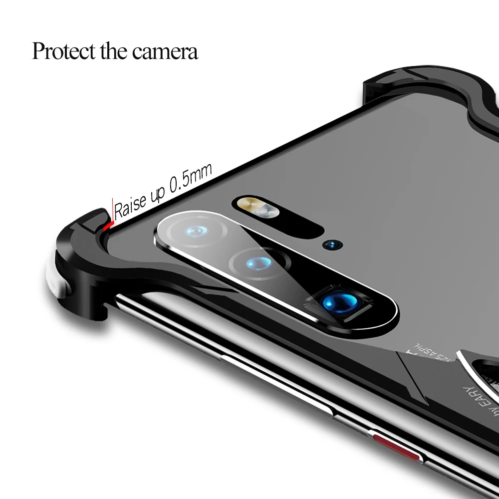 Роскошный металлический защитный чехол в виде летучей мыши для huawei P30, чехол lite, индивидуальная оболочка для huawei P30 Pro, чехол, металлический бампер