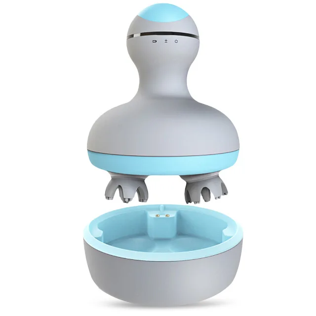 Xiaomi Mijia мини массажер для головы 3D стерео массаж влажной и сухой 6 видов массажа ручной массажный инструмент умный дом