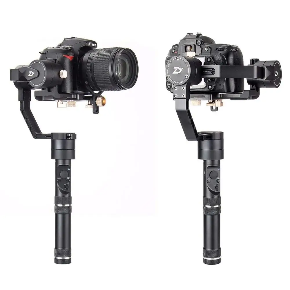 Zhiyun Crane-M Профессиональный 3-осевой Ручной Стабилизатор для смартфонов тонкая и плоская камера компактных камер экшн-камер