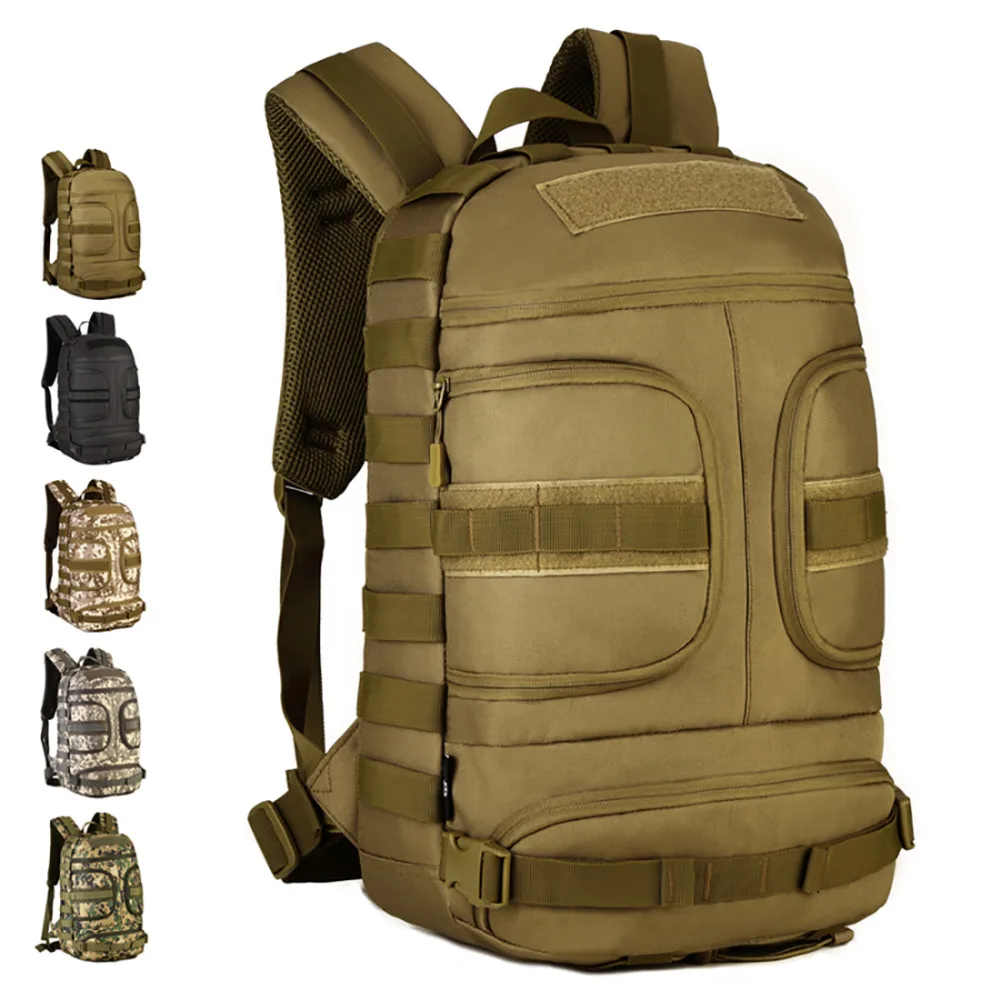 

1000D Nylon Military Assault Molle Men Backpack Travel Casual School Rucksack 14Inch Laptop Bag Daypack Waterproof Male Knapsack