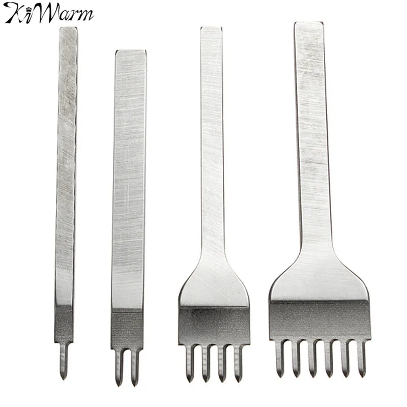 4 шт./компл. мм инструменты для кожевенного ремесла дыроколы инструмент шитья 1/2/4/6