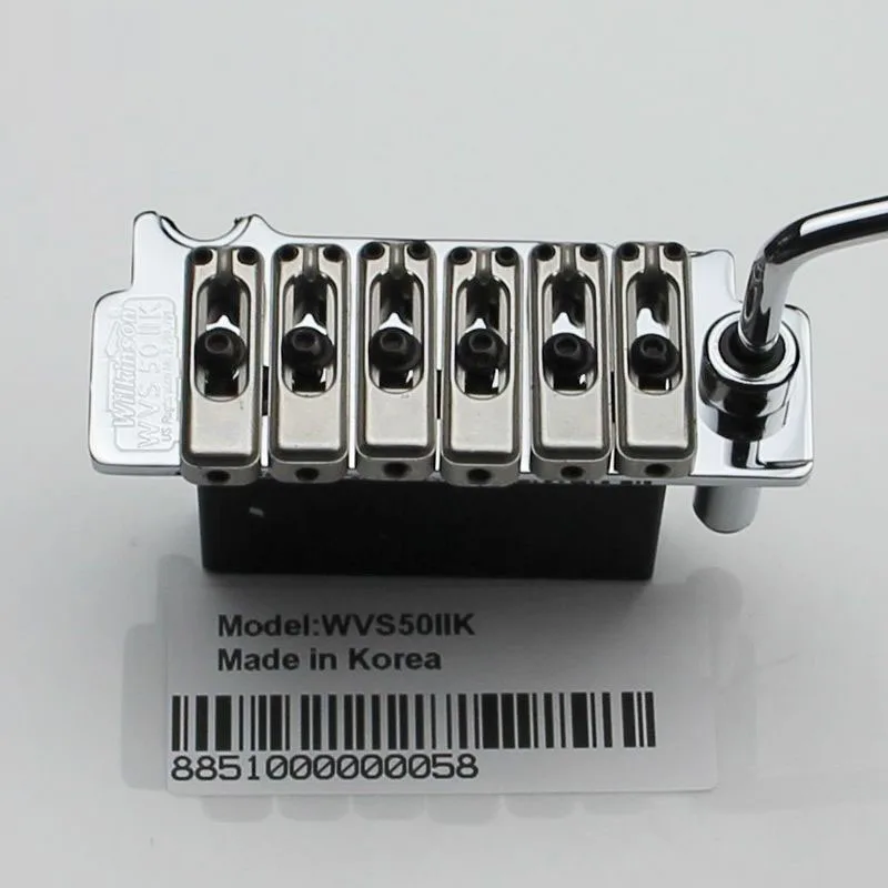 Wilkinson WVS50IIK гитара тремоло мост комплект хром, черный и золотой бренд - Цвет: CR
