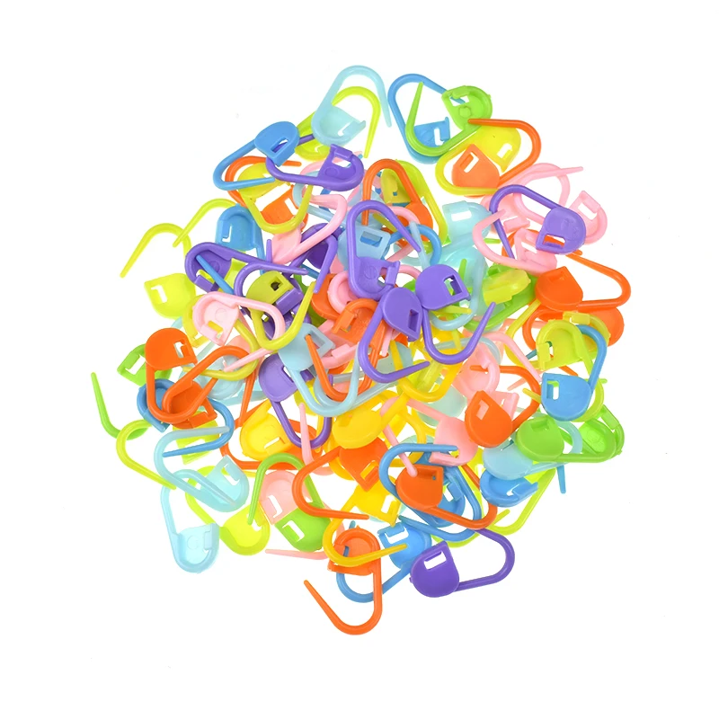 100 шт. пластиковые маркеры для вязания на спицах крючком инструменты женские