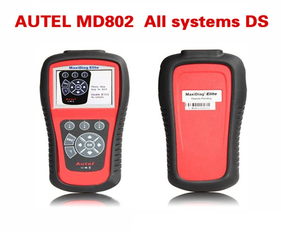 Autel Maxidiag Elite MD802 оригинальная полная система + DS модель EPB OLS (MD701 MD702 MD703 MD704) онлайн