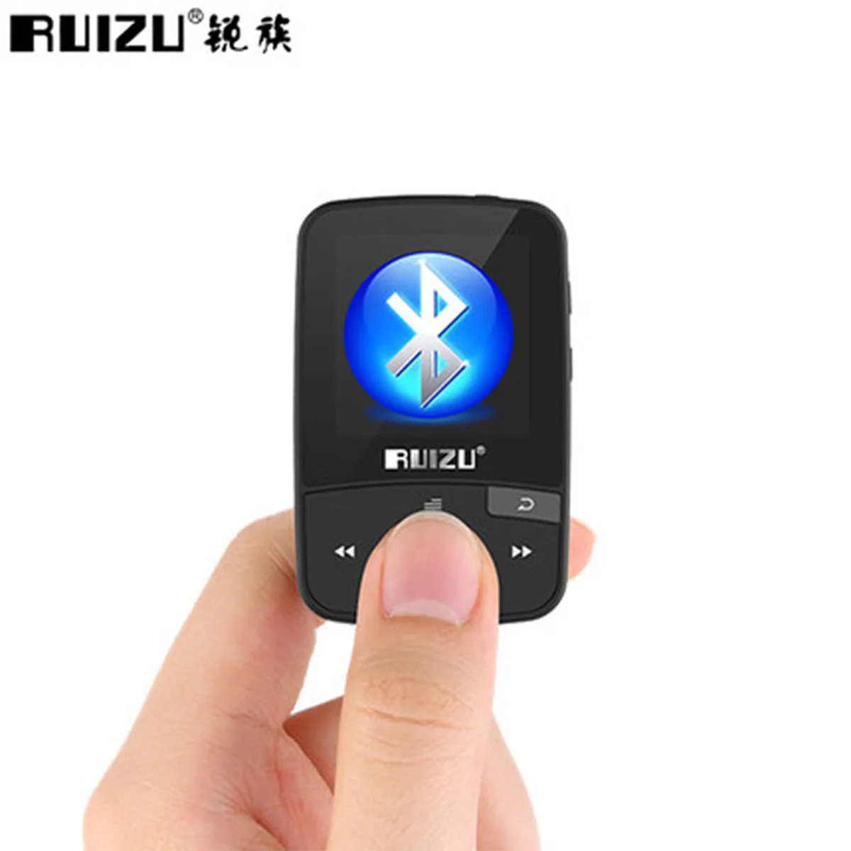 Спортивный мини MP3 плеер Ruizu X50 с Bluetooth музыкальная аудиосистема МП 3 радио