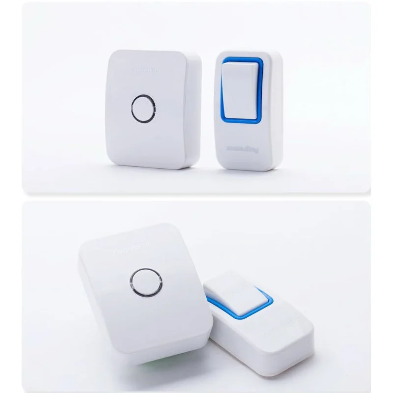 25 мелодии Беспроводной беспроводной дверной звонок колокольчика две