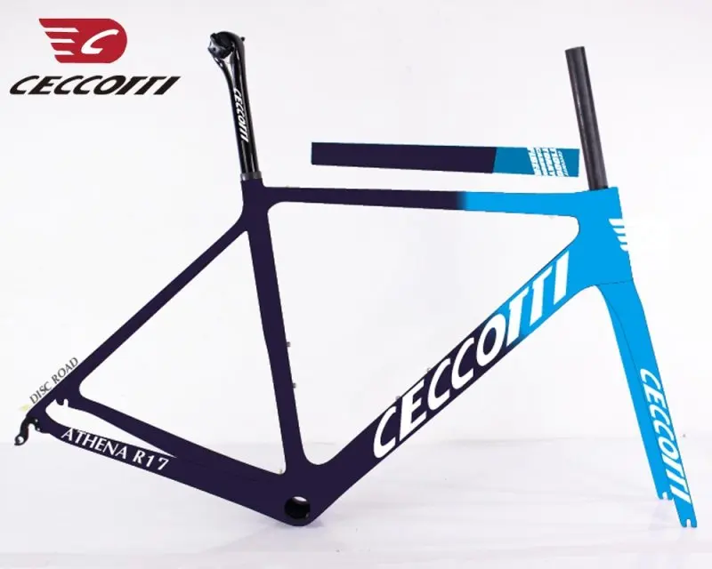 Углеродная рама для дорожного велосипеда супербыстрая Ceccotti цвет OEM 2 года