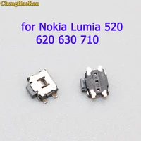 chenghaoran 5pcs power on off volume switch key button replacement parts for nokia lumia 520 620 630 710 635 930