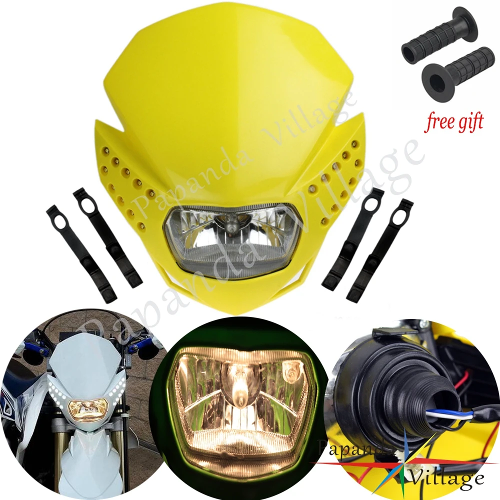 Фара мотоциклетная светодиодная с указателем поворота для Suzuki LTZ RM RMZ DR DRZ KX 65 80 85 125