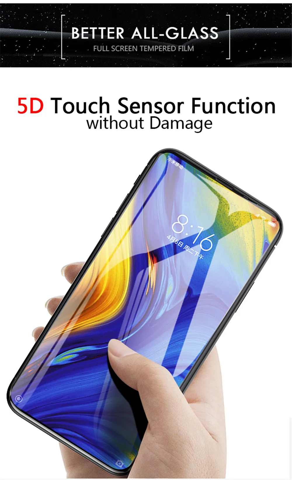 Для Xiaomi mi x 3 закаленное стекло MOFi для Xiaomi mi Mix 2 пленка стекло mi x 2S полное покрытие протектор экрана черный 2 шт