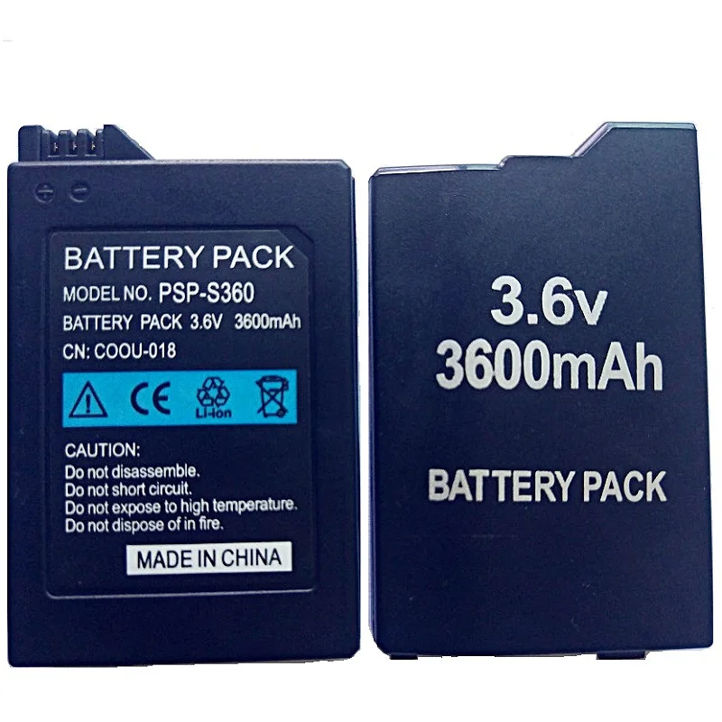 Аккумулятор 3600 мАч для Sony PSP 2000 3000 PSP2000 PSP3000 PlayStation портативные перезаряжаемые