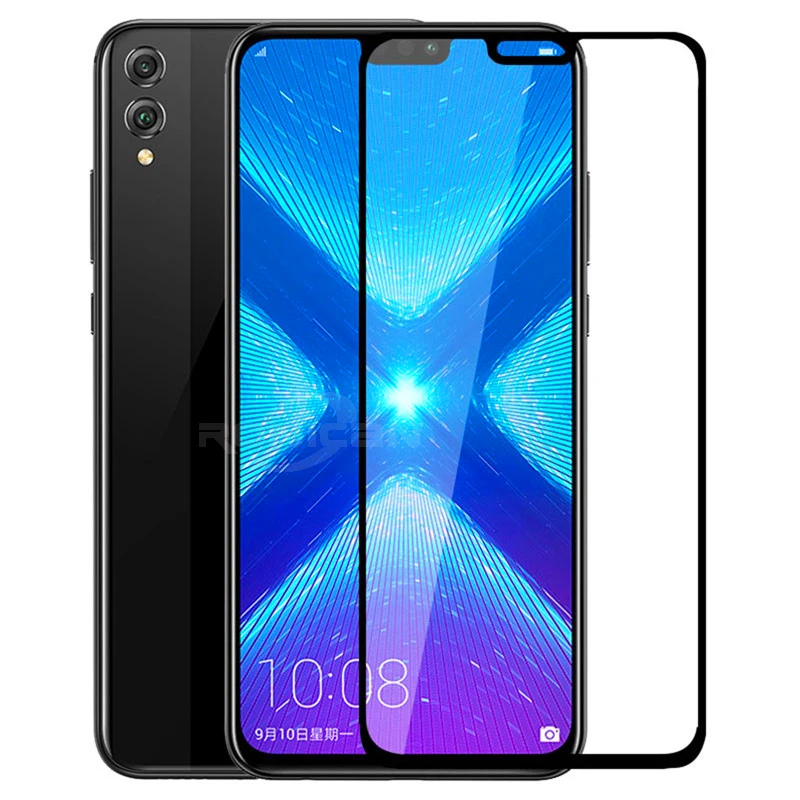 Закаленное стекло для Huawei Honor 8X 2 шт. оригинальная полная Защита экрана huawei honor 8x