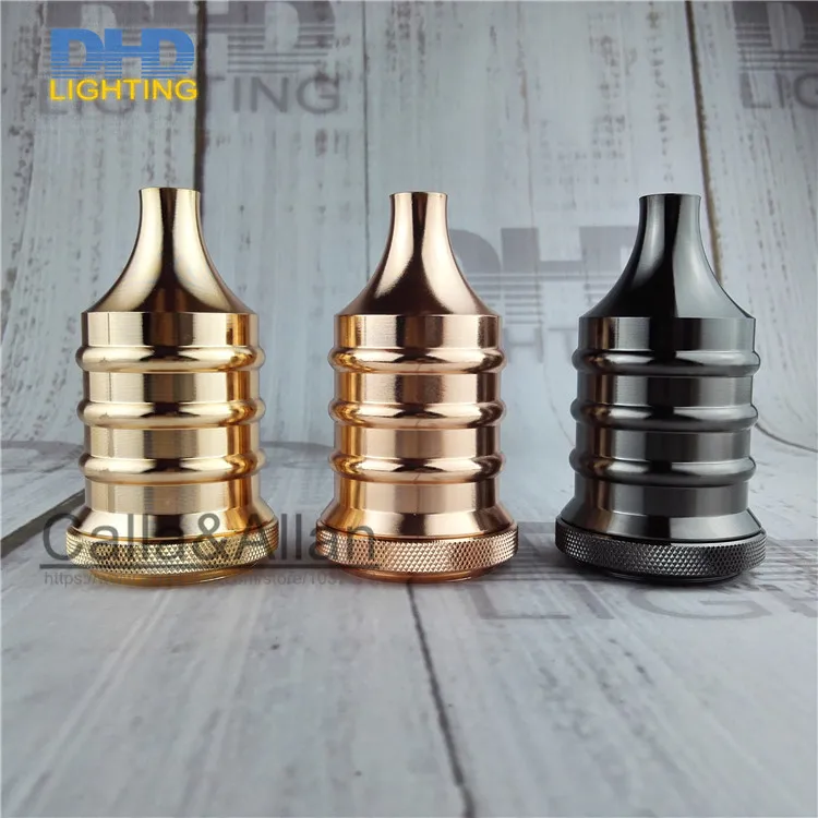 Полированный Черный/шампанское золото/розовое золото винтажные держатели