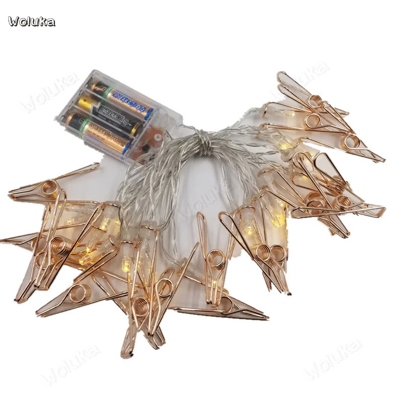 Светодиодная железная капельница с зажимом Батарейная коробка ананасом лампа