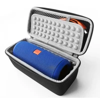 new pu carrying protective hard cover carrying case bag extra space for jbl flip 1234 eva storage protable bluetooth speaker