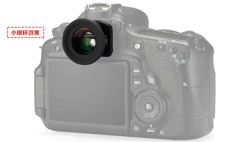 

DSLR Camera Photo Eye Cup Magnifier 6 Type Ports Eyepiece for Canon 1200D/1100D/1000D/100D