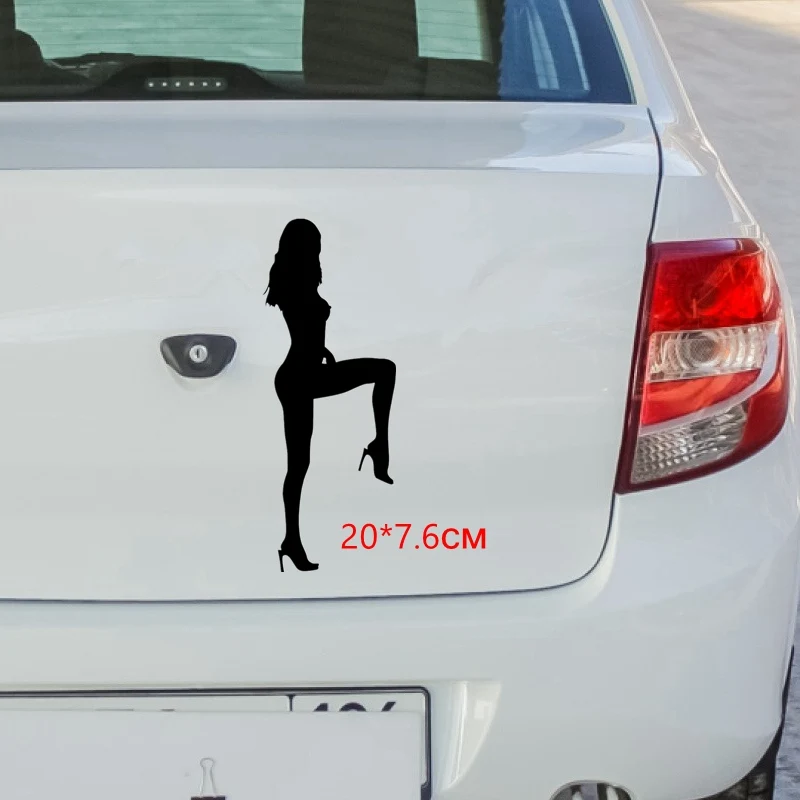 Tri Mishki HZX685 #20x7 6 см пикантные в виде танцующей девочки с автомобиль Стикеры Авто