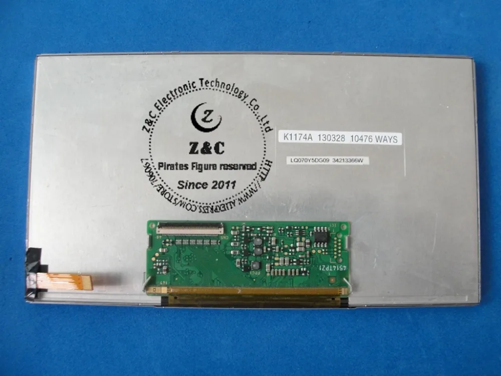 LQ070Y5DG09 LQ070Y5DG08 новый оригинальный A + класс 7 дюймов автомобильный TFT ЖК-экран