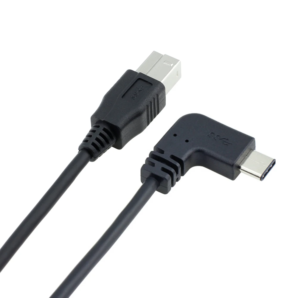 Кабель для передачи данных с правым и левым углом USB 3 1 Type C на 0 B Боковой изгиб 90