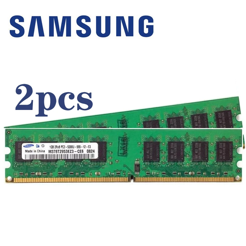 Двухканальная память DDR2 DDR3 для настольных ПК 2 ГБ 4 8 PC3 PC2 1333 МГц 1600 667 800 Гб RAM 2g