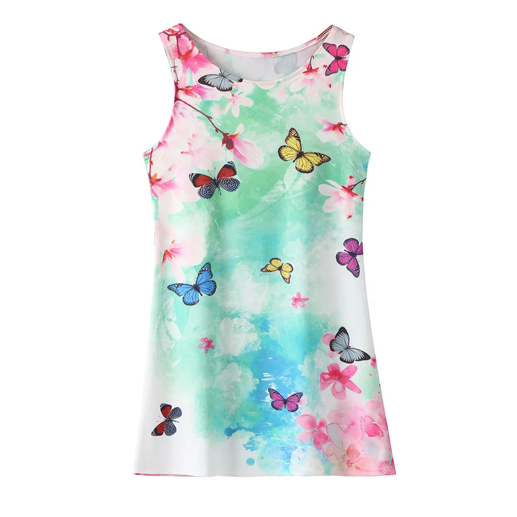 Платье для девочек с 3D принтом летнее платье детская одежда платье-пачка