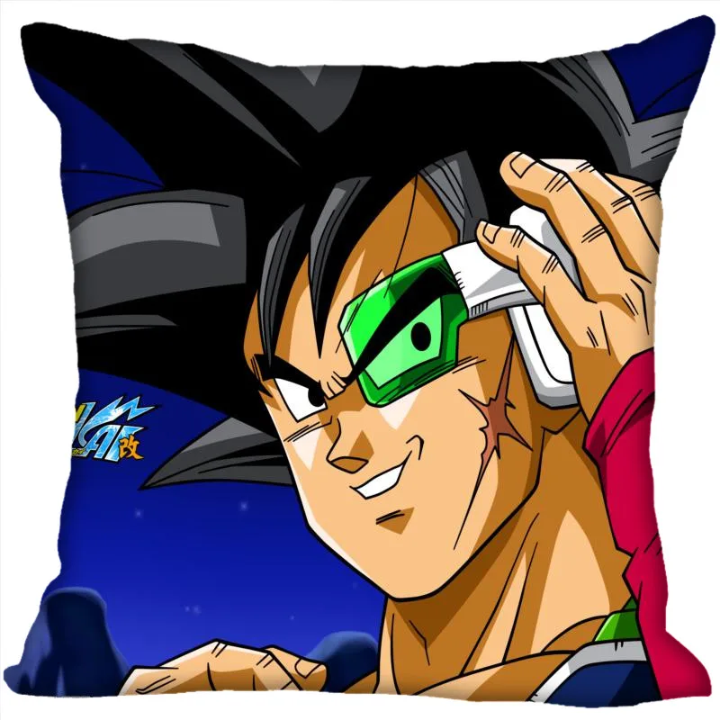 На заказ из аниме Goku наволочки dragon ball Z квадратная наволочка Рождественская Наволочка на молнии наволочка 40*40 см, 45*45 см(с одной стороны
